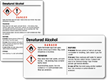 Denatured Alcohol GHS Labels