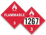 Flammable Placards
