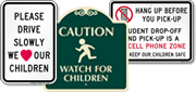 Children Safety Signs