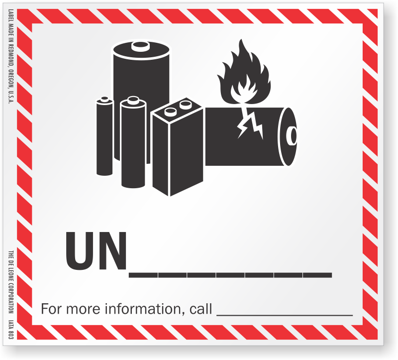 Printable Usps Lithium Battery Label Portal Tutorials