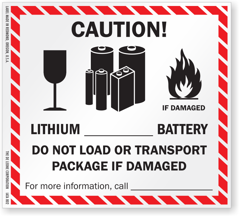 Lithium Battery Handling & Mark Shipping Labels