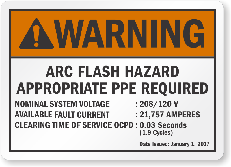 Arc Flash Labels Arc Flash Labels