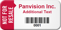 Not For Resale  with Barcode
