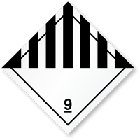 International Placard Dangerous Goods Placard