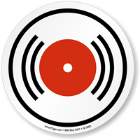 Emergency Alarm Symbol ISO Sign