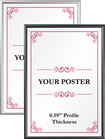 Aluminum Holder Wall Mount Snap Frame Sign
