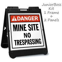 Portable Sidewalk Sign Kit