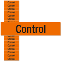 Control Voltage Marker Labels Small (1/2in. x 2 1/4in.)