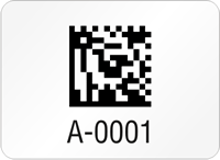 Rectangular 2D Custom Template   Barcode