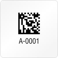 Square 2D Custom Template  Barcode