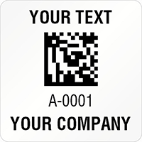 Square 2D Custom Template  Barcode