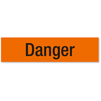 Danger Voltage Marker Labels Large (2 1/4in. x 9in.)