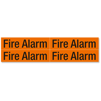 Fire Alarm Voltage Marker Labels Medium