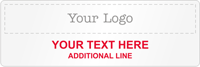 Rectangular Custom Template  Logo