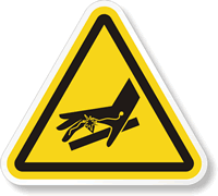 ISO Skin Puncture / Hydraulic Line Symbol Label