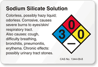 Styrene NFPA Chemical Hazard Label