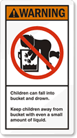 Bilingual Baby in the Bucket Warning Labels