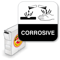 Corrosive Grab-a-Label (with DOT Picto)
