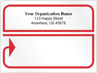Jumbo Roll Mailing Label ML 3