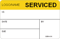 Serviced Label [add name or logo]