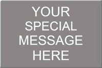 Control Panel Nameplate 2 in. x 3 in.