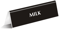 Office Tabletop Tent Sign