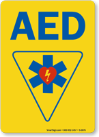 AED Graphic Sign