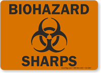 Biohazard Sharps Biohazard Sign