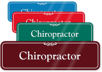 Medical Office ShowCase Wall Sign