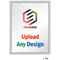 Custom Lockable LED Snap Frame Vertical Kit