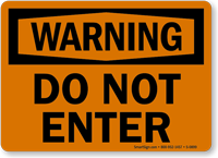 Warning  Sign