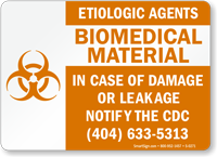 Etiologic Agents Biomedical Material Sign
