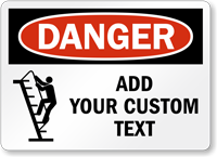 Fully Custom Safety Sign