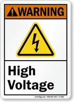 High Voltage  With Graphic