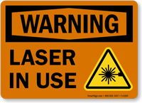 Laser In Use