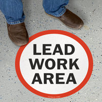 Circular  SlipSafe Floor Sign