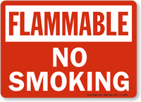 Flammable  Sign