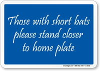 Short Bats Stand Closer