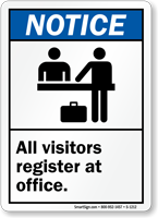 Notice  Sign