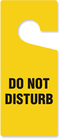 Plastic Door Knob Hanger Tag