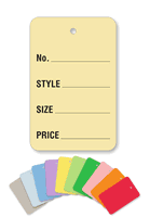 Garment Tag ( 1 7/8 in. x 1 1/4 in.) No Strings