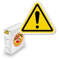 ISO Safety Label - Warning LSGW101