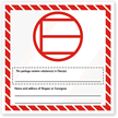 Dangerous Goods in Excepted Quantities Label