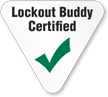 Lockout Buddy Certified Hard Hat Decals