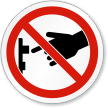 Do Not Turn On Switch ISO Sign