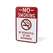 Custom No Smoking Sign