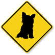 Terrier Symbol Guard Dog Sign