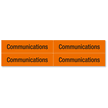 Communications Voltage Marker Labels Medium (1-1/8in. x 4-1/2in.)