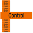 Control Voltage Marker Labels Small (1/2in. x 2-1/4in.)