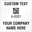 Square 2D Custom Template   Barcode